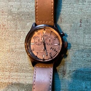 Timex x Red Wing Heritage Waterbury Chrono